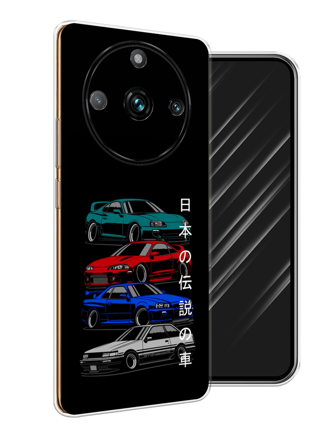 

Чехол Awog на Realme 11 "JDM Legend cars", Зеленый;красный;синий, 2514150-5