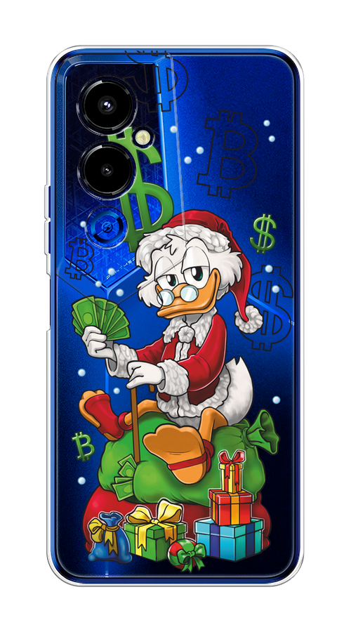 

Чехол на Tecno Pova 4 Pro "Богатый санта Скрудж Макдак", Белый;красный;зеленый, 302650-1
