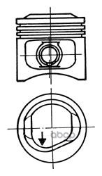 

Поршень ДВС KOLBENSCHMIDT 93700600 1cil D89.00 Std Bmw M10