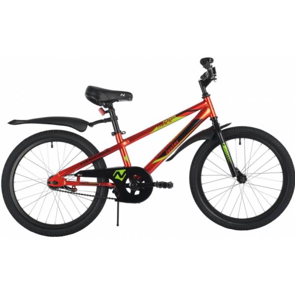 Велосипед Novatrack Juster 20 2023 One Size красный