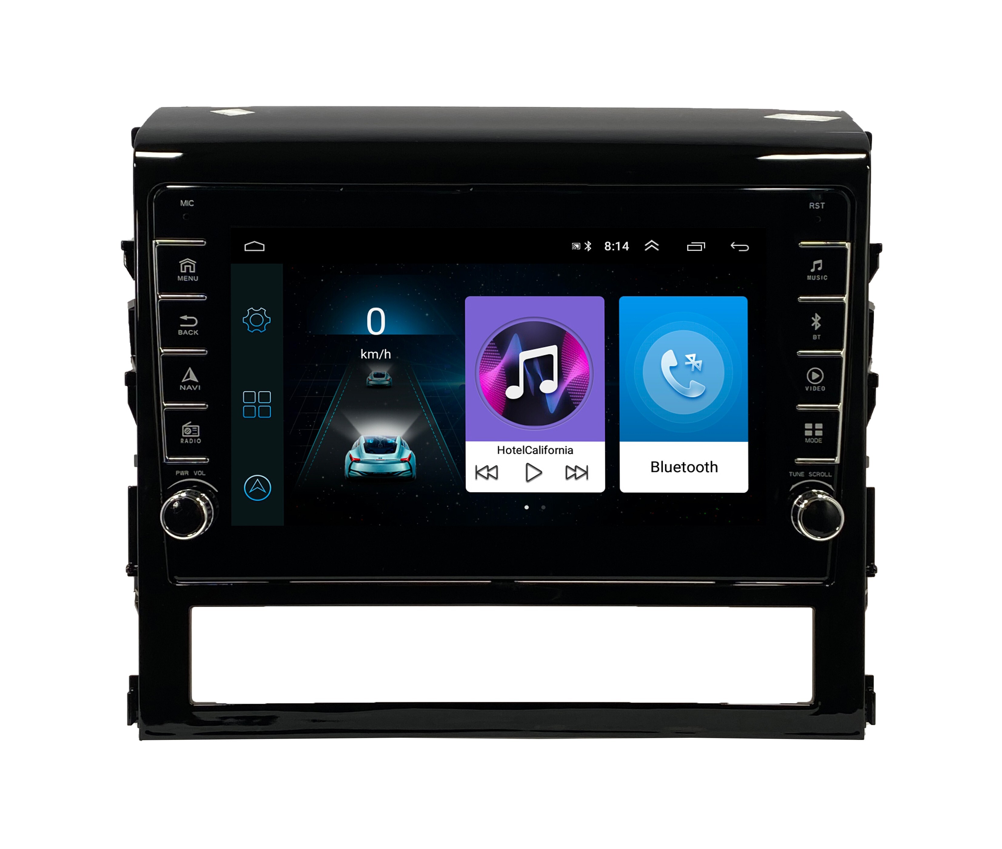 Автомагнитола ANDROID Toyota Land Cruiser 200 2014-2021 Android 12 232GB с крутилками 2381400₽