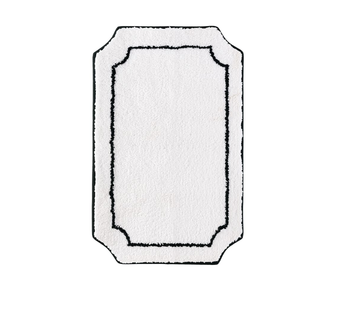 фото Мягкий коврик buzz fauna для ванной комнаты 50х80 см., цвет белый moroshka