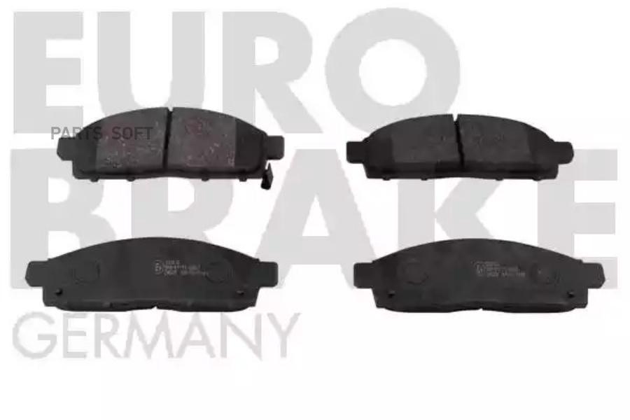 Тормозные колодки EUROBRAKE передние 5502223033 1770₽