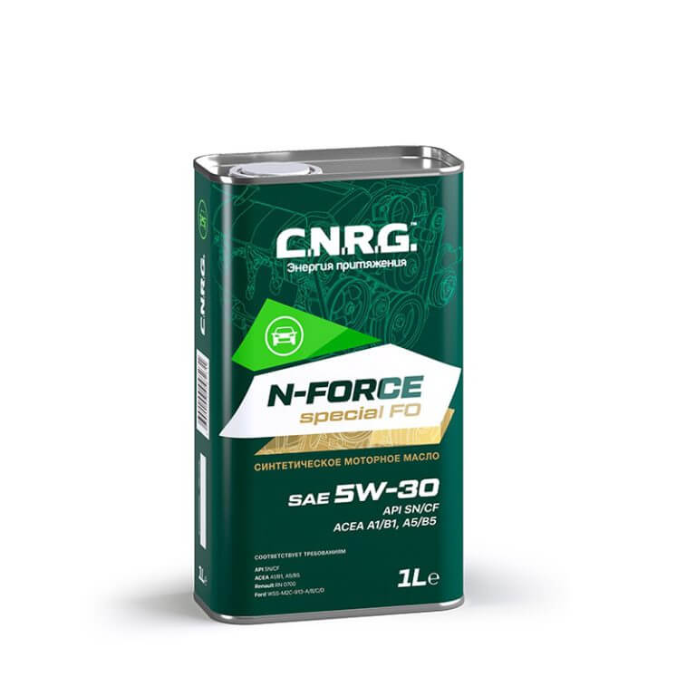 фото Масло моторное n-force special fo 5w30 sn/cf синт.1л cnrg