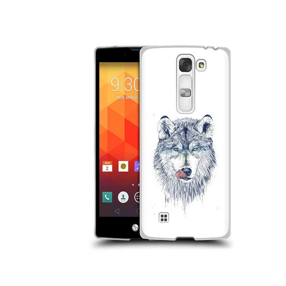 

Чехол MyPads Tocco для LG Magna голодгый волк (PT13410.79.292), Прозрачный, Tocco