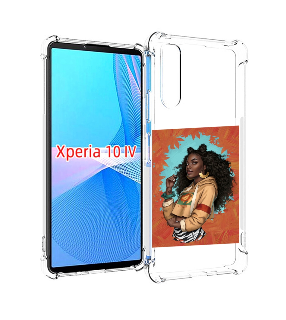 

Чехол MyPads темная-девушка женский для Sony Xperia 10 IV (10-4), Прозрачный, Tocco