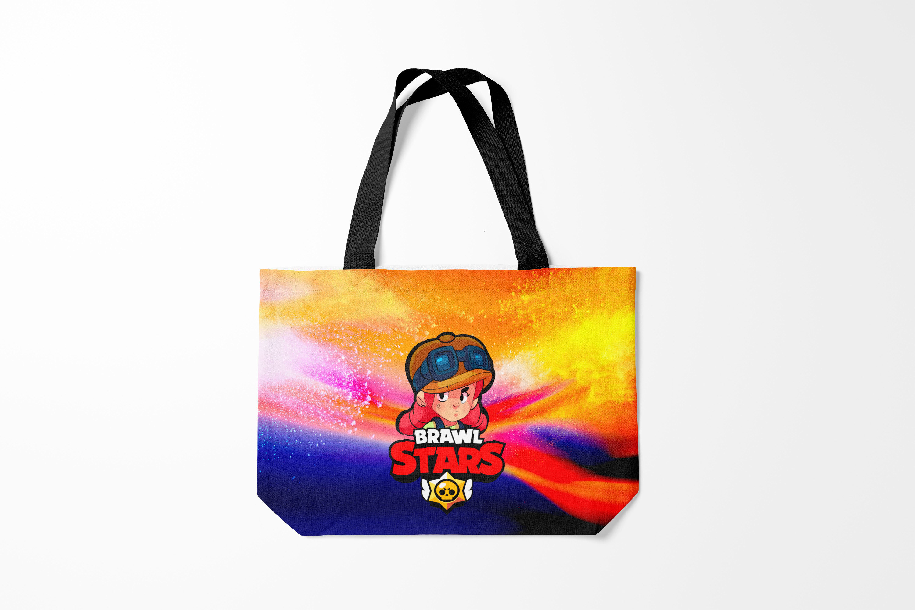 

Сумка шoппер унисекс Burnettie Brawl Stars Jessie, желтый, Brawl Stars Jessie