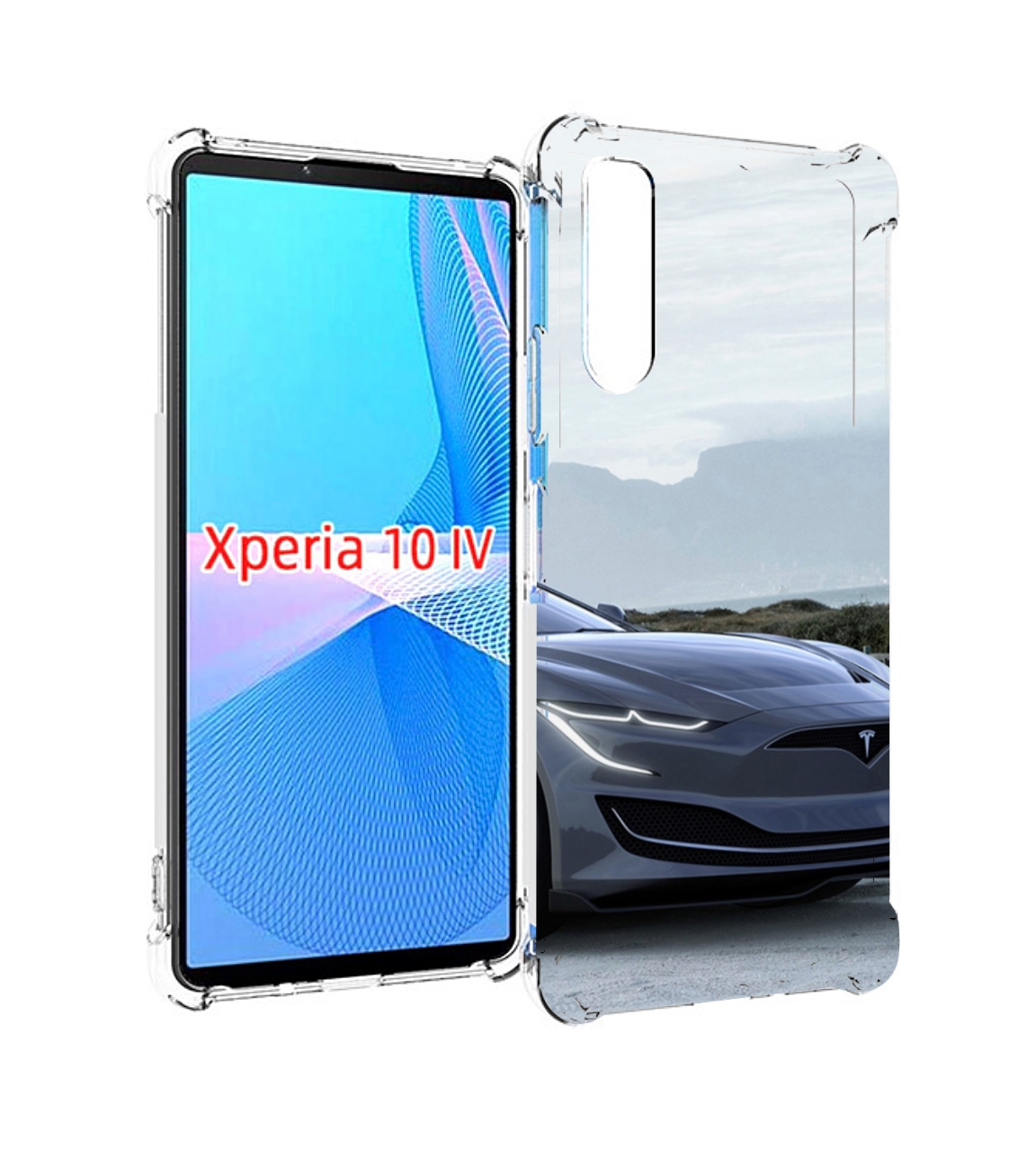 

Чехол MyPads tesla 2 мужской для Sony Xperia 10 IV (10-4), Прозрачный, Tocco