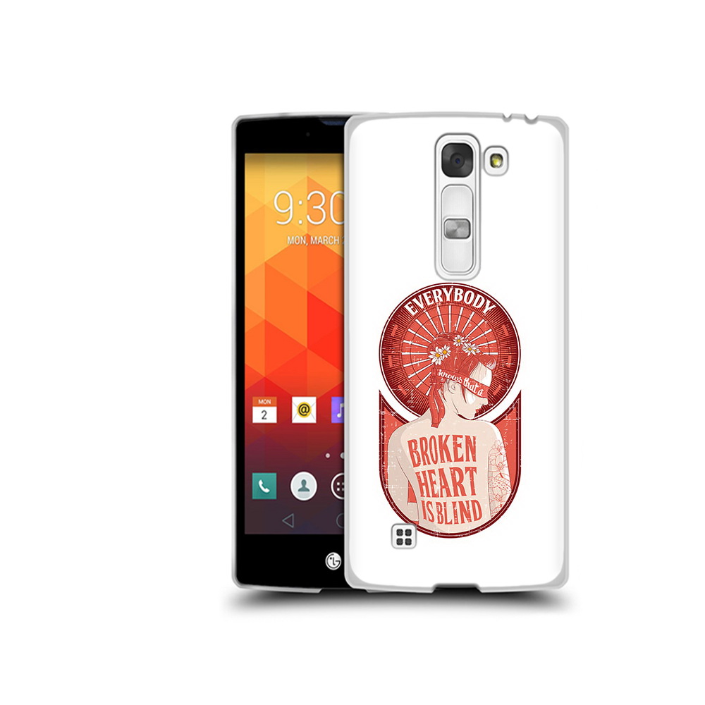 

Чехол MyPads Tocco для LG Magna девушка разбитое сердце (PT13410.79.310), Прозрачный, Tocco