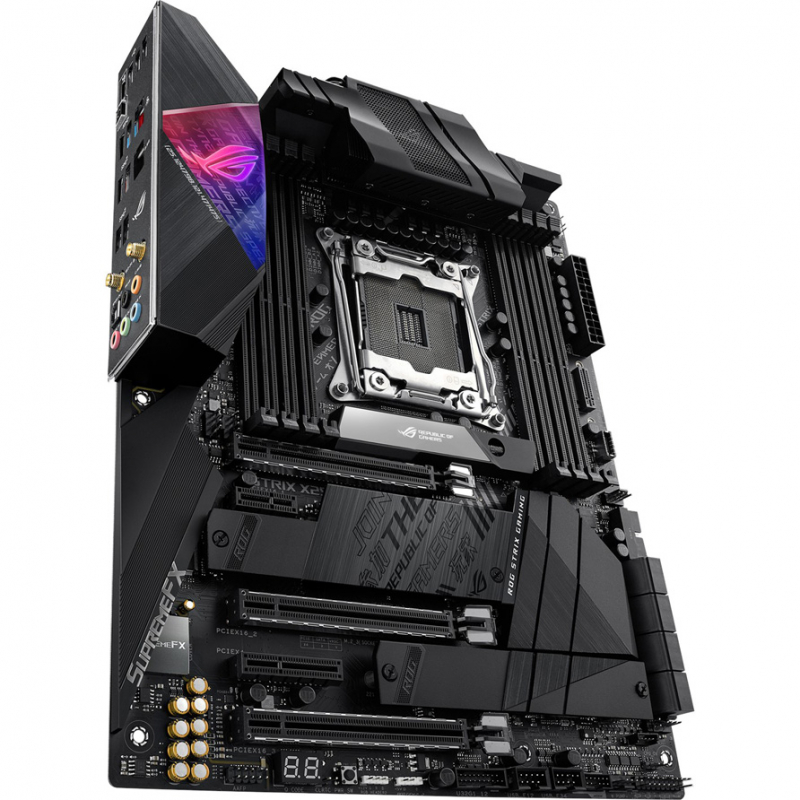 

Материнская плата ASUS ROG STRIX X299-E GAMING II (90MB11A0-M0EAY0), ROG STRIX X299-E GAMING II