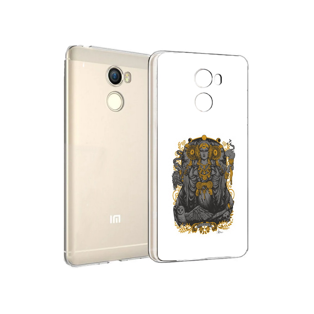 

Чехол MyPads Tocco для Xiaomi Redmi 4 божество с золотыми элементами (PT47306.287.241), Прозрачный, Tocco