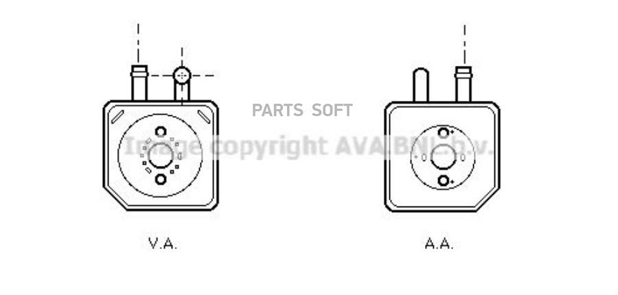 

AVA Радиатор масляный