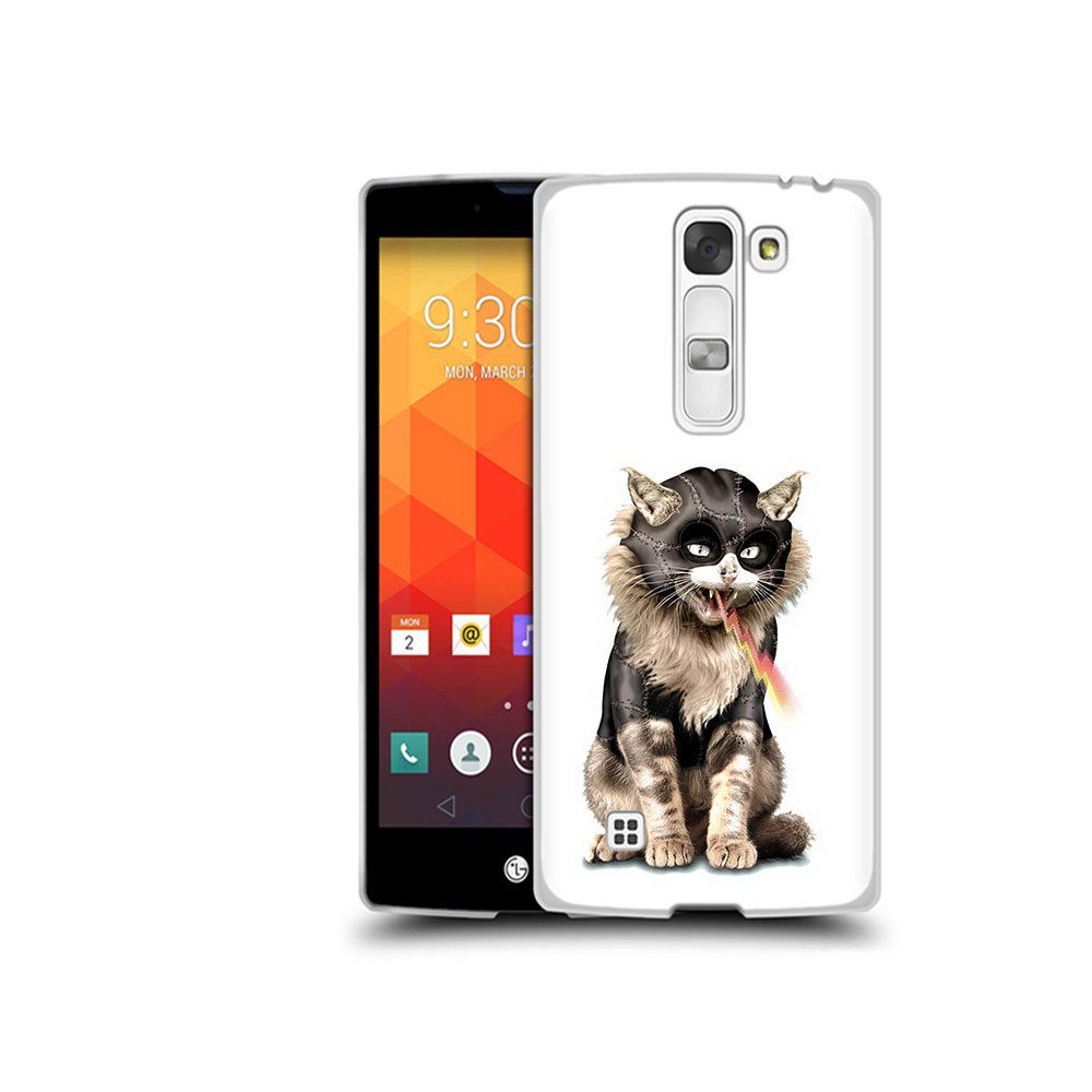 

Чехол MyPads Tocco для LG Magna дьяволский кот (PT13410.79.341), Прозрачный, Tocco