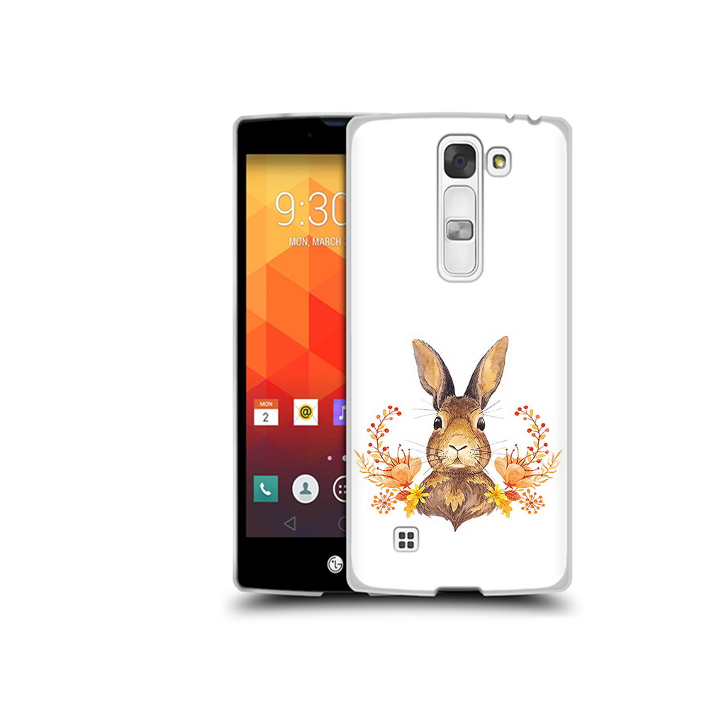 

Чехол MyPads Tocco для LG Magna зайка в цветах (PT13410.79.349), Прозрачный, Tocco
