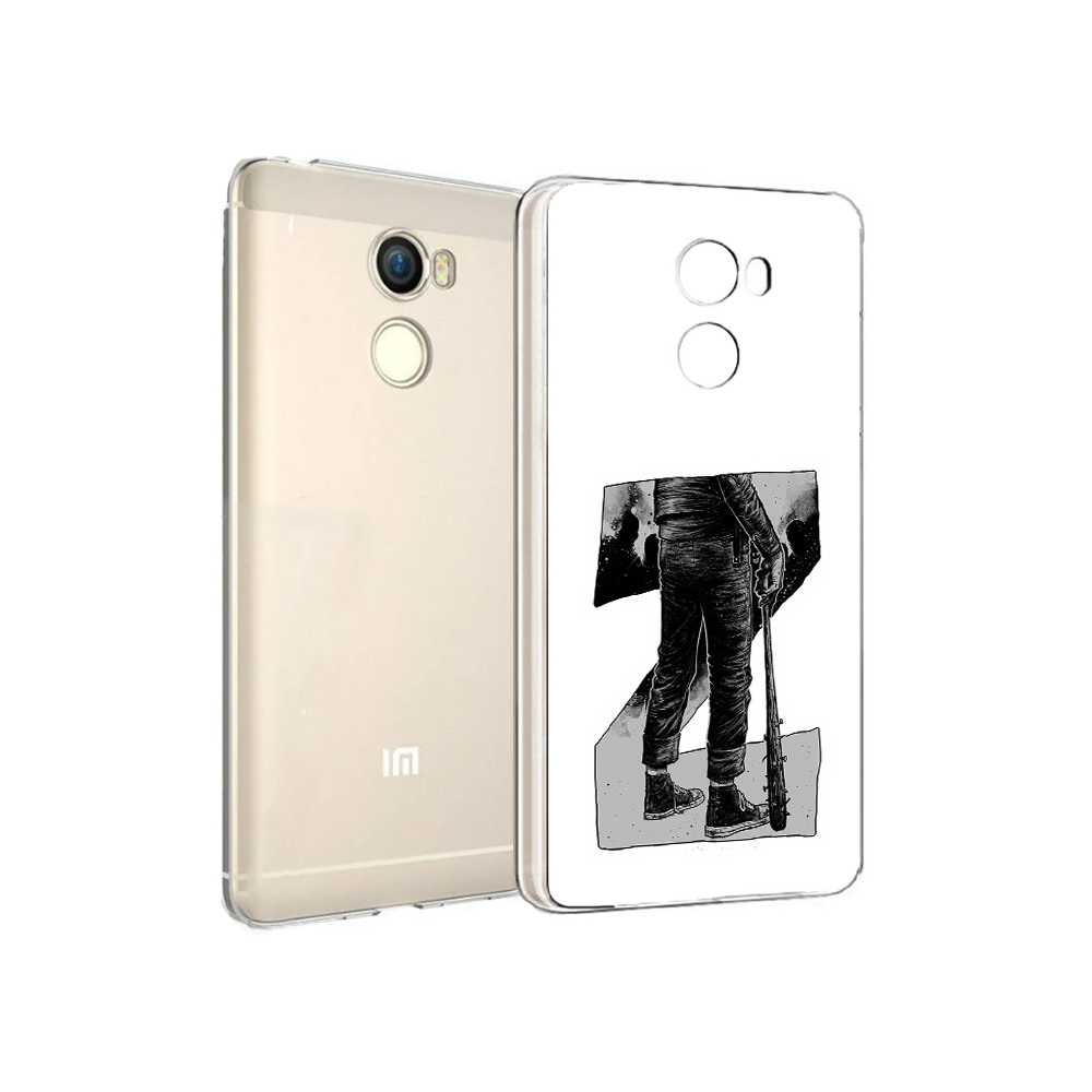 

Чехол MyPads Tocco для Xiaomi Redmi 4 воин черно белый (PT47306.287.265), Tocco