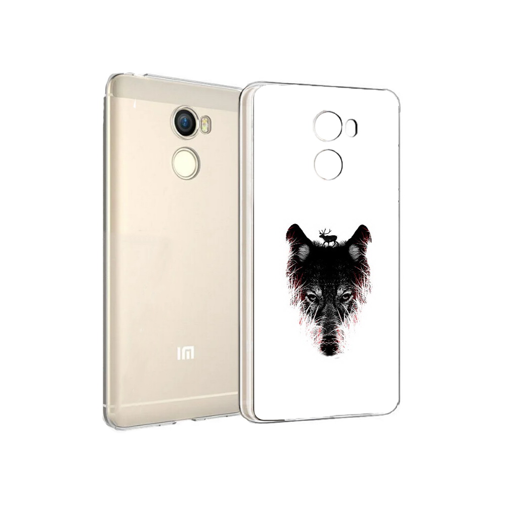 

Чехол MyPads Tocco для Xiaomi Redmi 4 волк в траве (PT47306.287.267), Прозрачный, Tocco