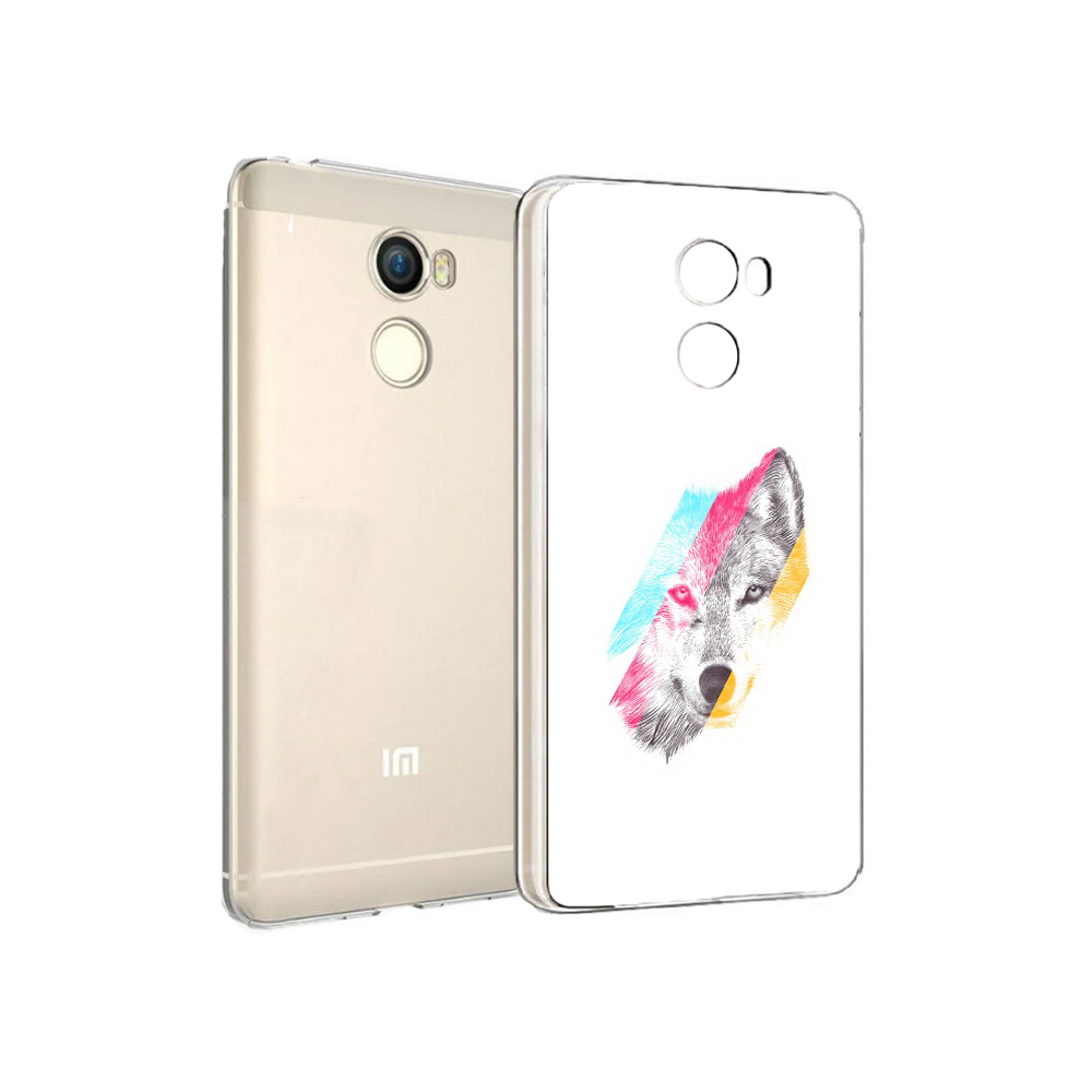 

Чехол MyPads Tocco для Xiaomi Redmi 4 волк градиент (PT47306.287.268), Прозрачный, Tocco