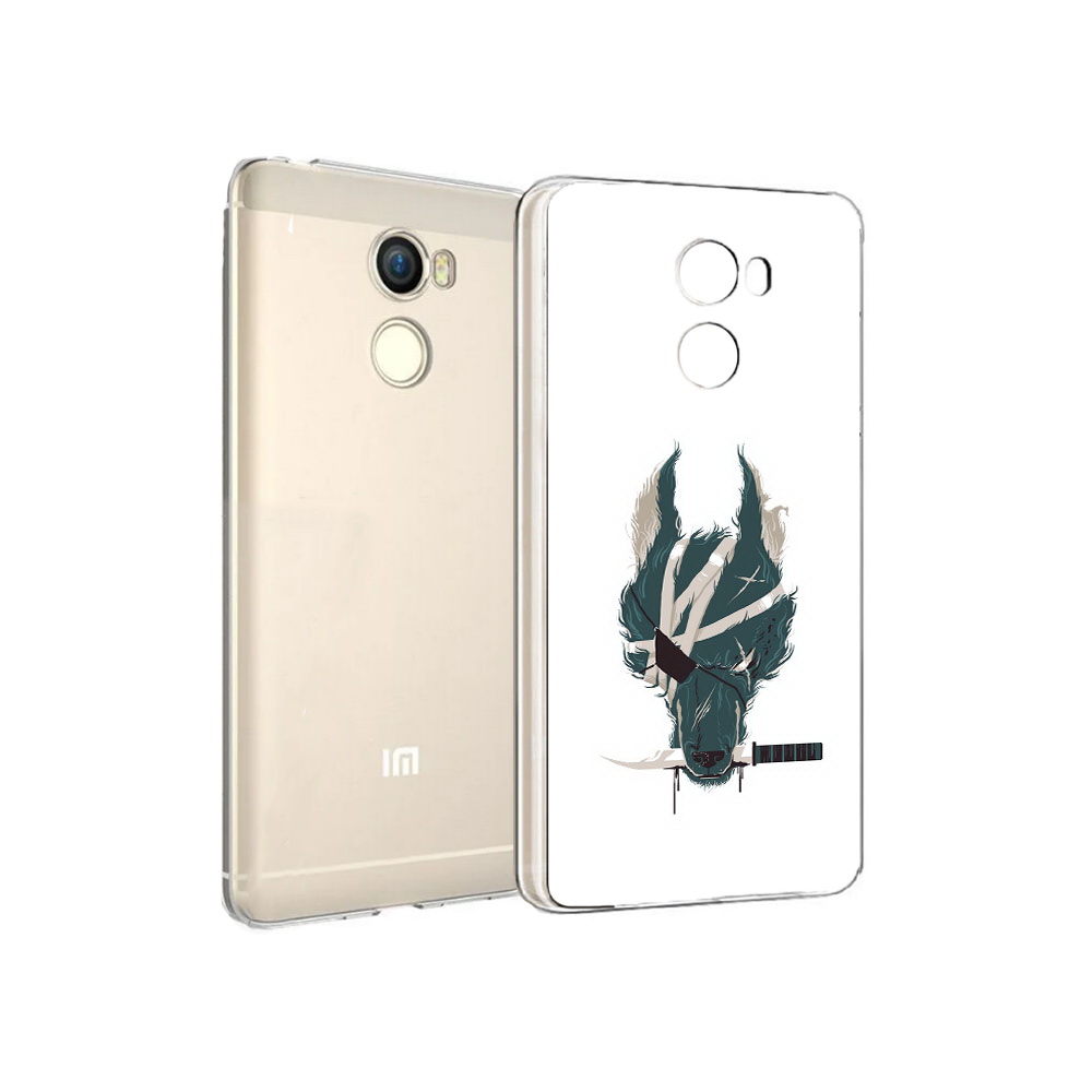 

Чехол MyPads Tocco для Xiaomi Redmi 4 волк-разбойник (PT47306.287.271), Прозрачный, Tocco