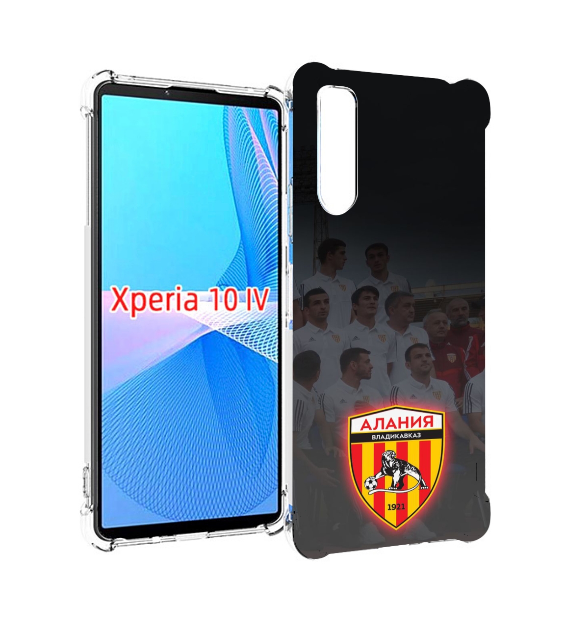 

Чехол MyPads фк алания владикавказ мужской для Sony Xperia 10 IV (10-4), Прозрачный, Tocco