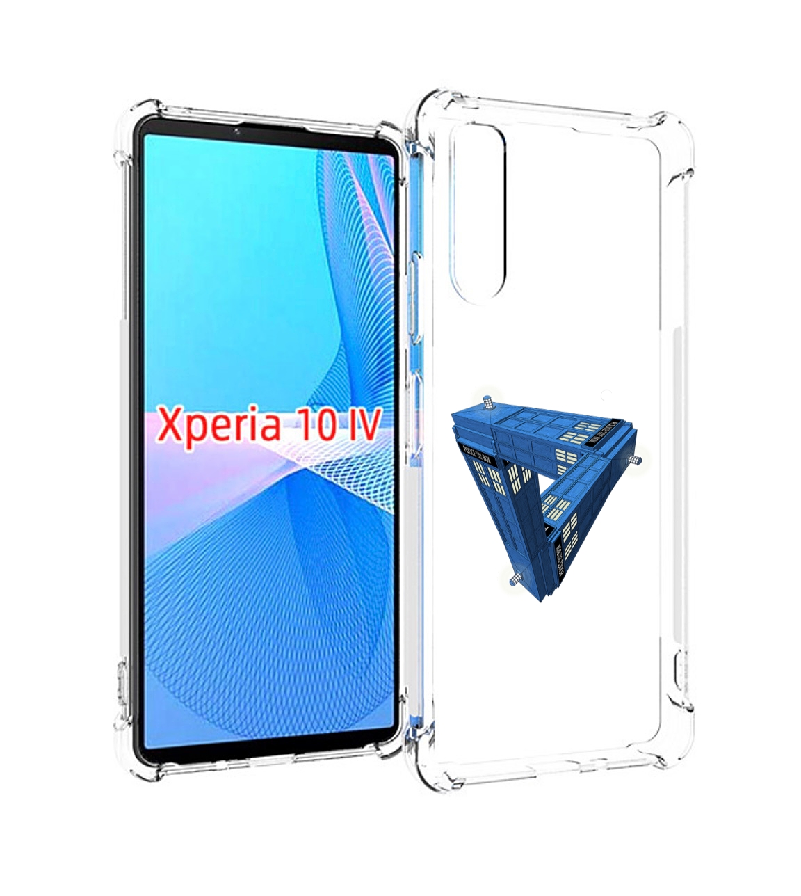 

Чехол MyPads головолока абстракция для Sony Xperia 10 IV (10-4), Прозрачный, Tocco