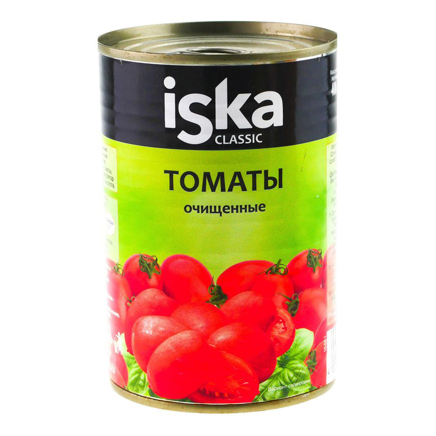 Томаты Iska очищенные в томатном соке 2,55 кг