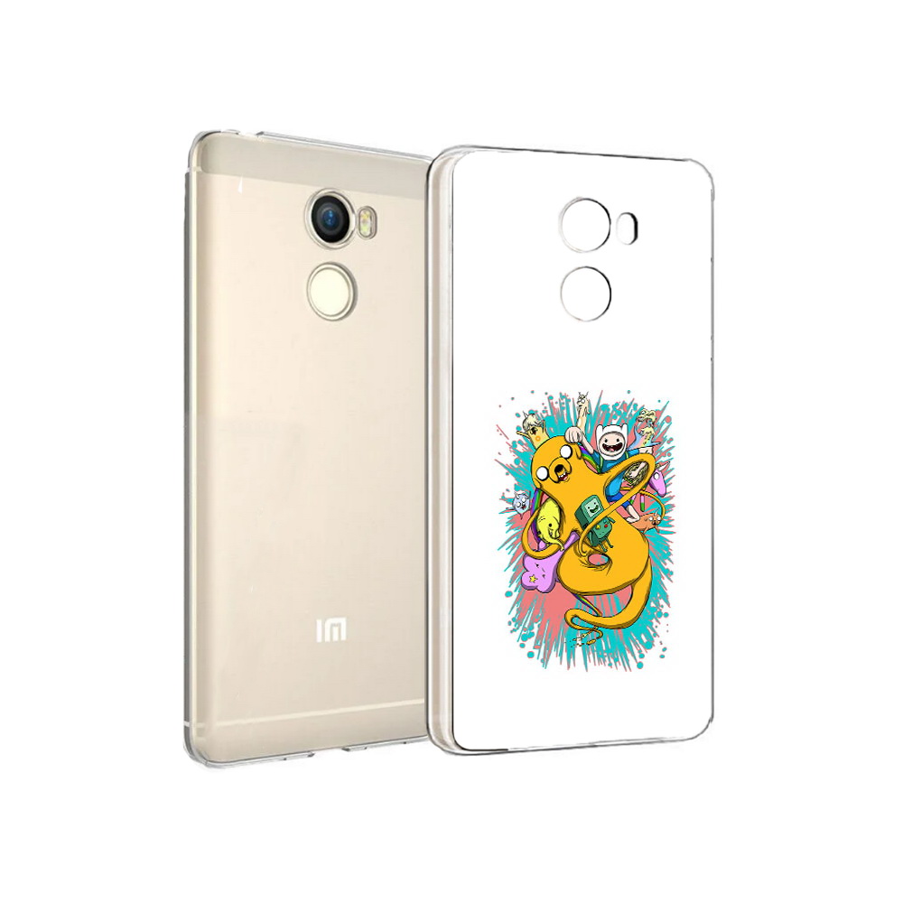 

Чехол MyPads Tocco для Xiaomi Redmi 4 время приключений рисунок (PT47306.287.276), Прозрачный, Tocco