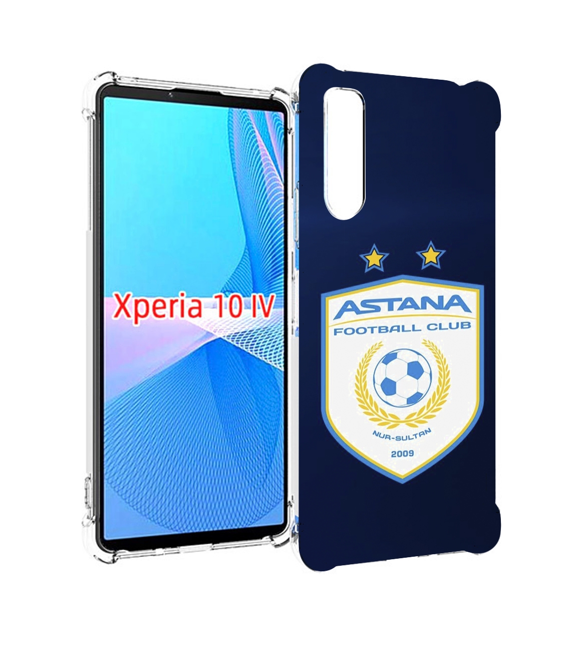 

Чехол MyPads фк астана нур султан для Sony Xperia 10 IV (10-4), Прозрачный, Tocco
