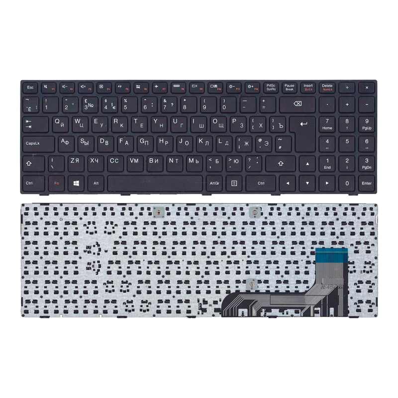 

Клавиатура для ноутбука Lenovo IdeaPad 100-15IBY черная