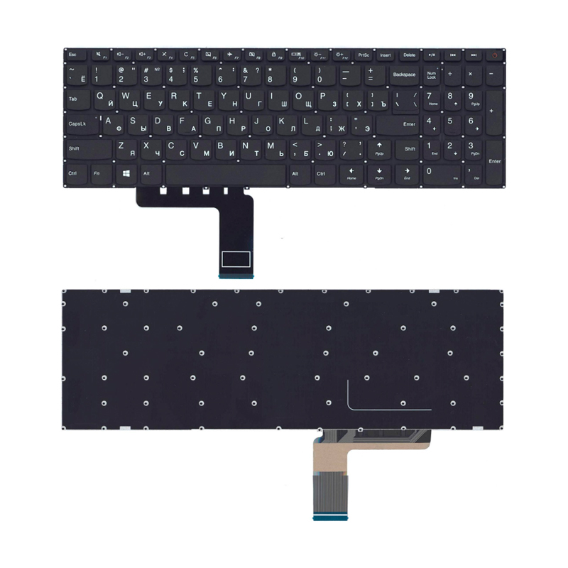 

Клавиатура для ноутбука Lenovo IdeaPad 110-15IBR черная