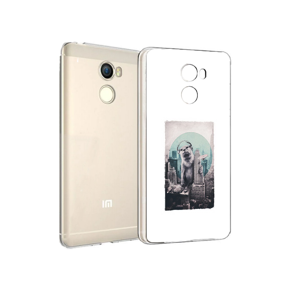 

Чехол MyPads Tocco для Xiaomi Redmi 4 выдра в городе (PT47306.287.283), Прозрачный, Tocco