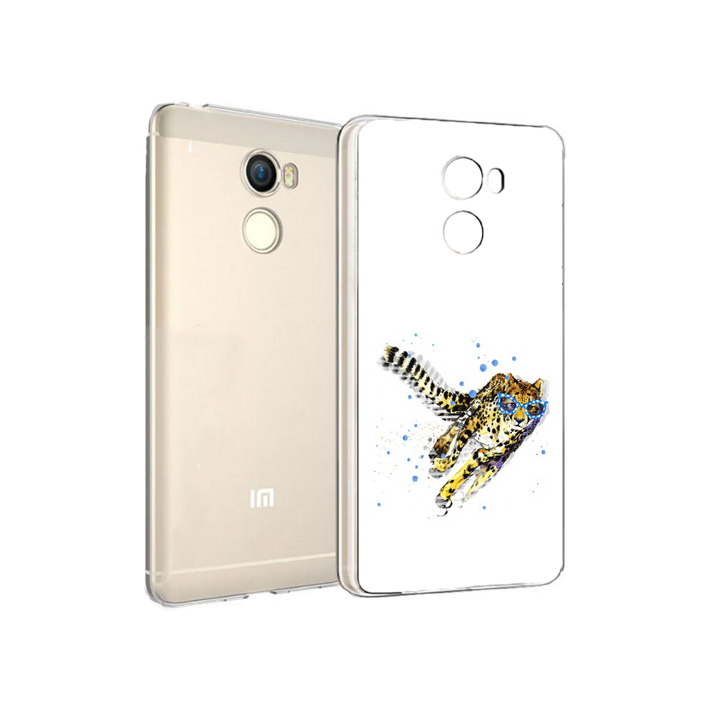 

Чехол MyPads Tocco для Xiaomi Redmi 4 гепард в очках (PT47306.287.287), Прозрачный, Tocco
