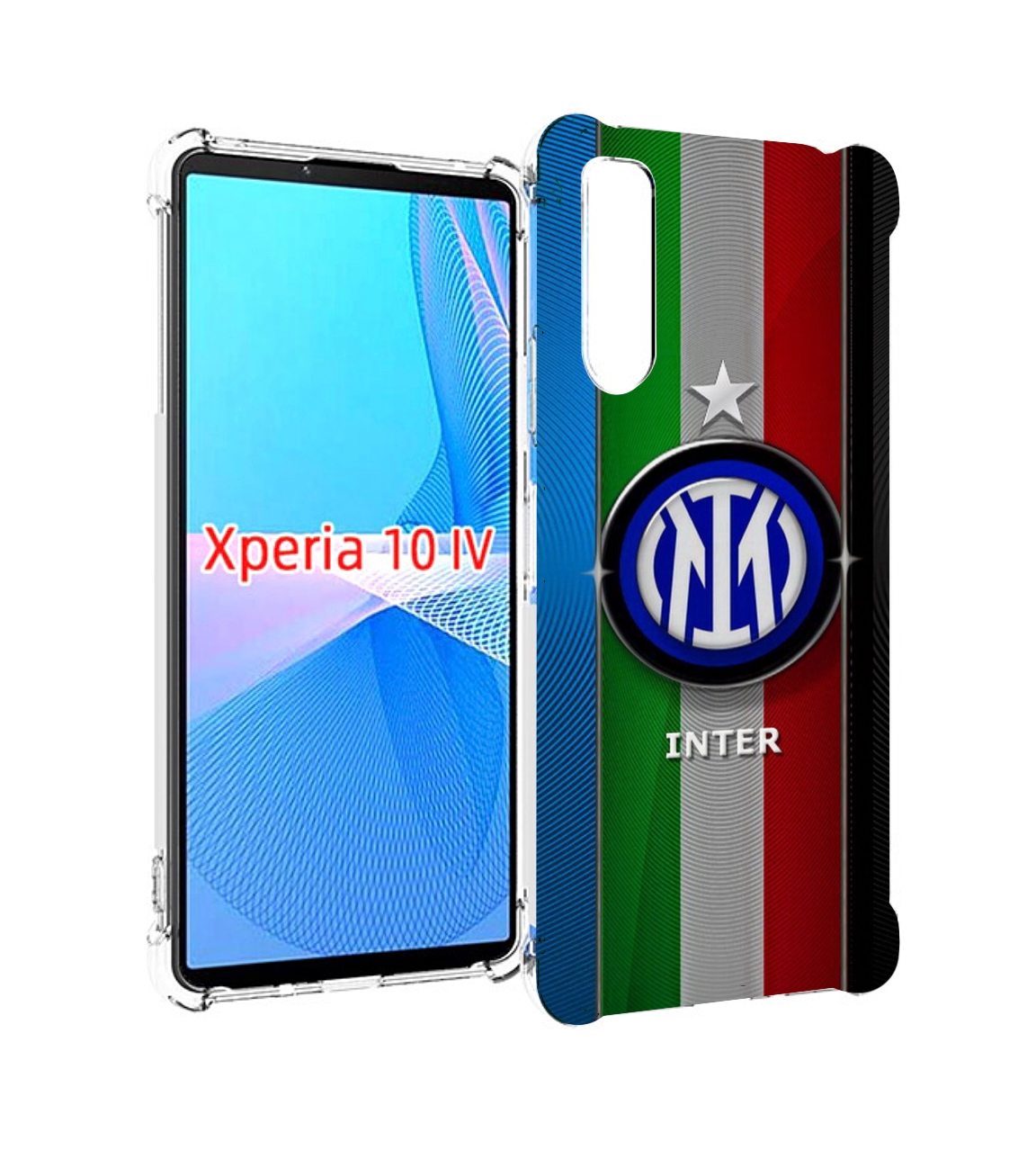 

Чехол MyPads фк интер милан для Sony Xperia 10 IV (10-4), Прозрачный, Tocco