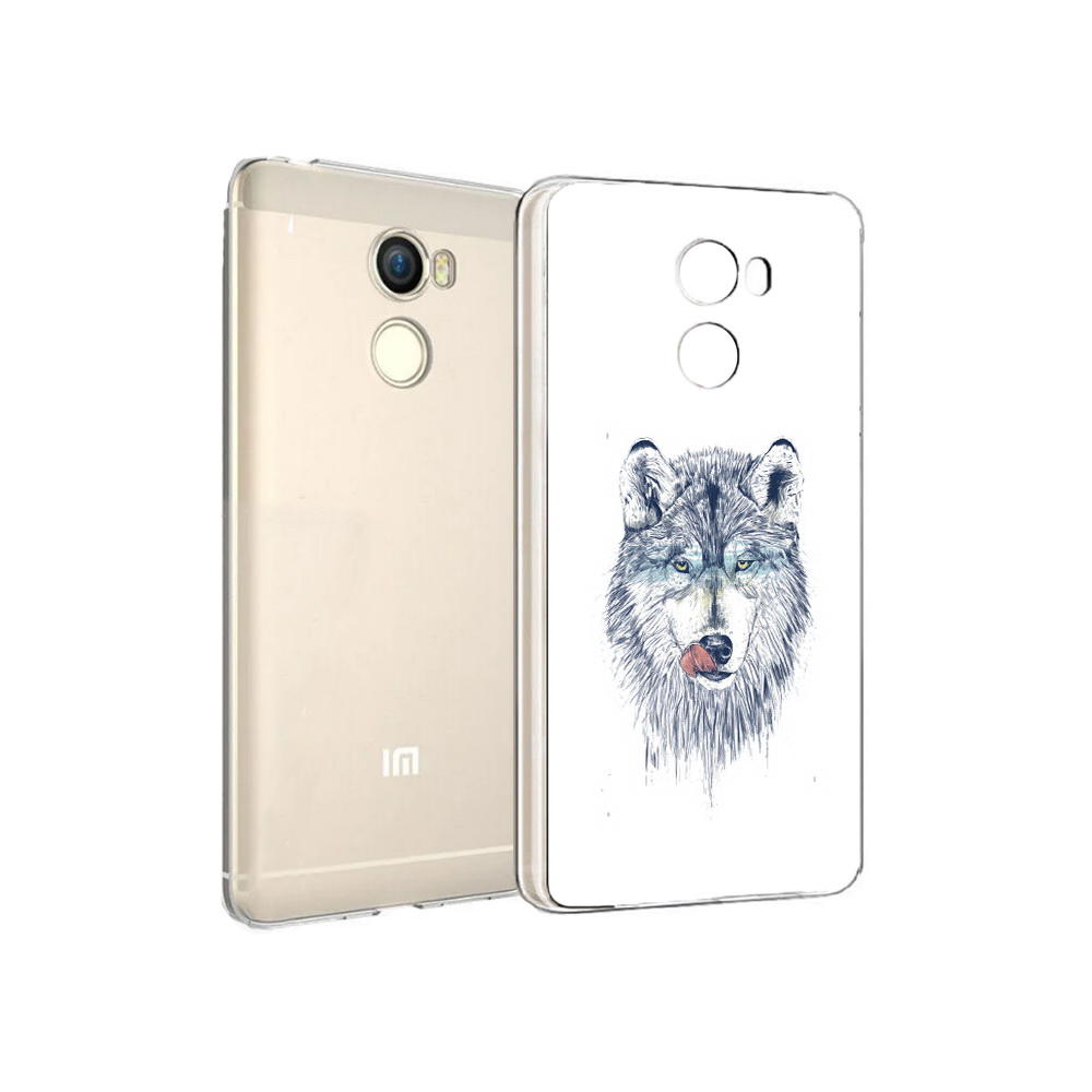 

Чехол MyPads Tocco для Xiaomi Redmi 4 голодгый волк (PT47306.287.292), Прозрачный, Tocco