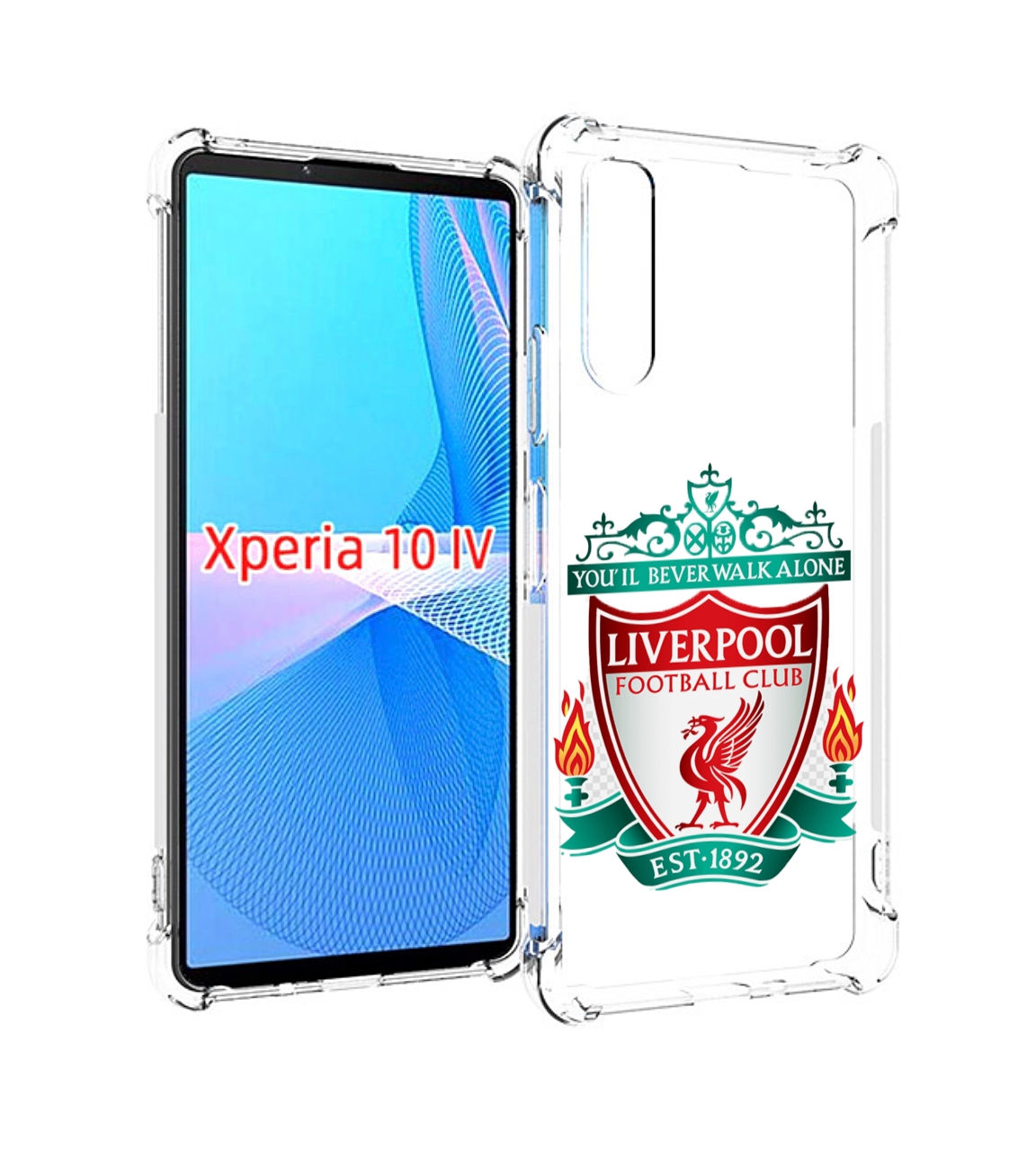 

Чехол MyPads фк ливерпуль мужской для Sony Xperia 10 IV (10-4), Прозрачный, Tocco