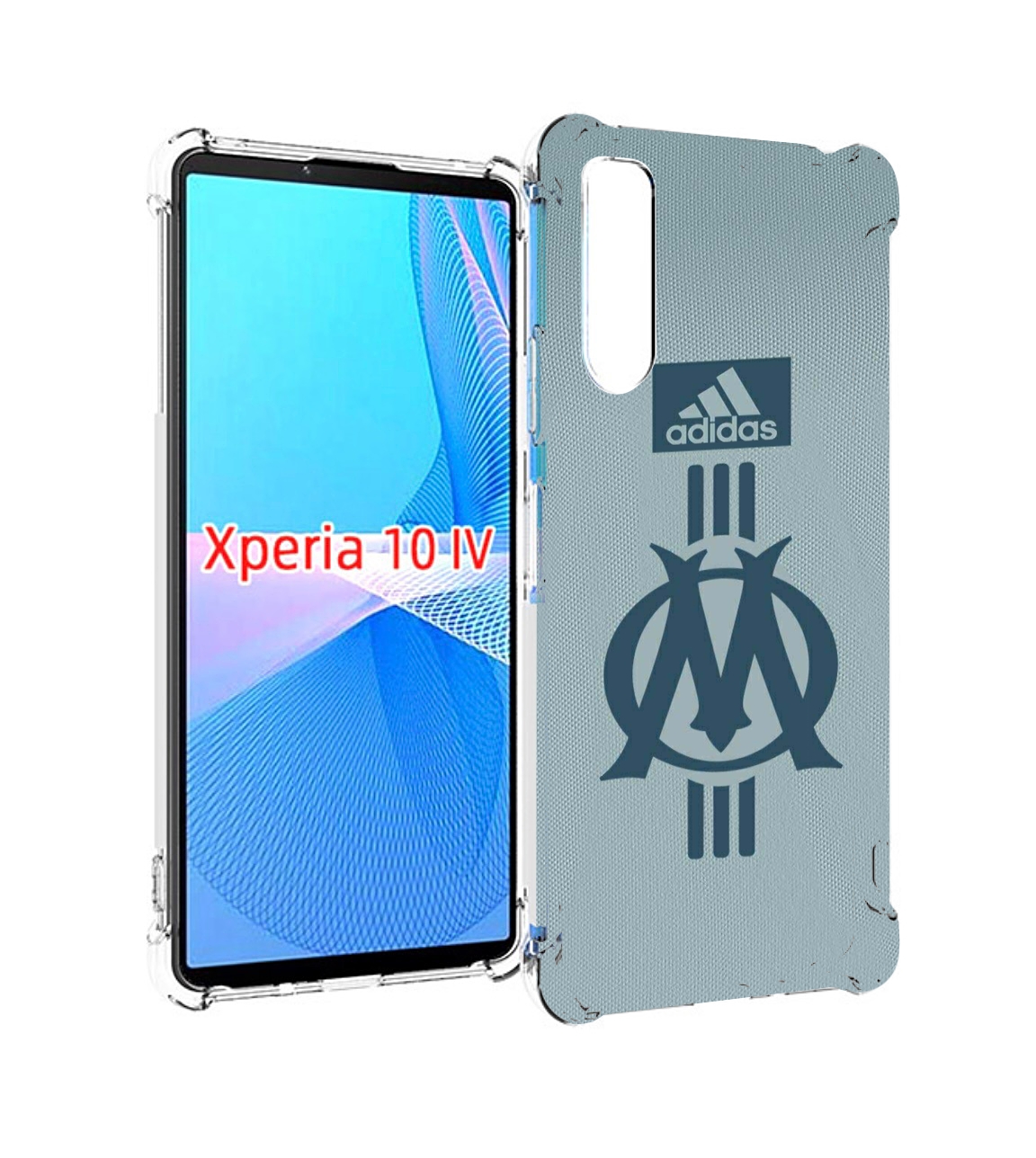 

Чехол MyPads фк марсель для Sony Xperia 10 IV (10-4), Прозрачный, Tocco