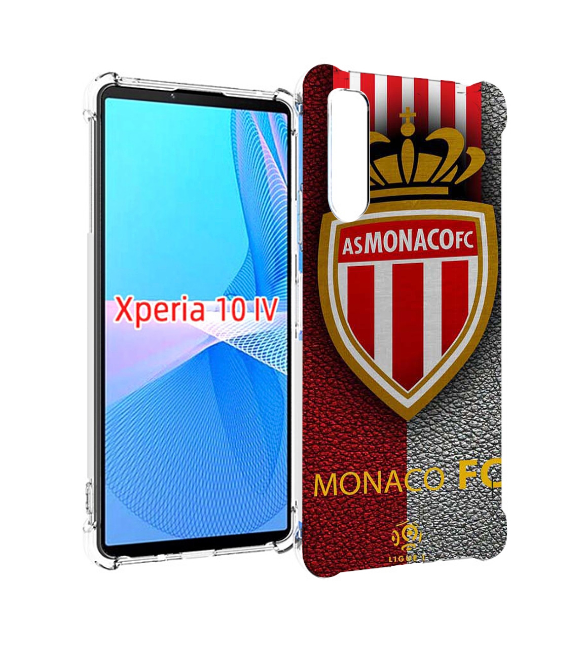 

Чехол MyPads фк монако для Sony Xperia 10 IV (10-4), Прозрачный, Tocco