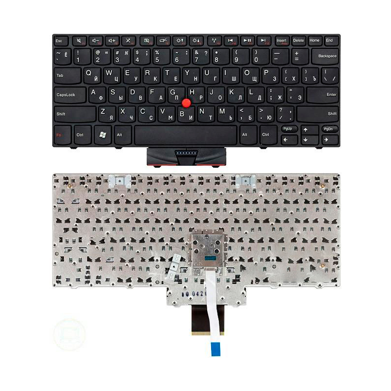 

Клавиатура для ноутбука Lenovo ThinkPad Edge E10 X100 X100E X120E черная с указателем