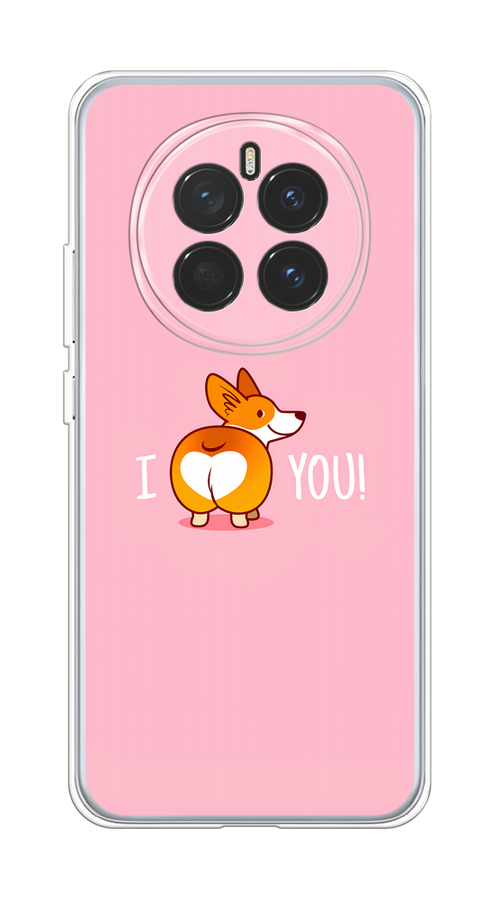 

Чехол на Honor Magic 7 Корги I love you, Розовый;коричневый;белый, 6125550-1