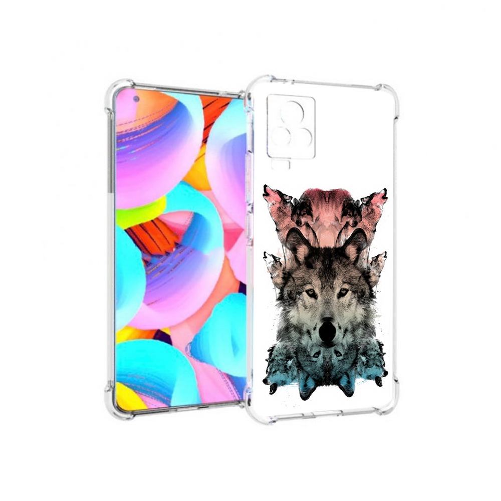

Чехол MyPads Tocco для Vivo IQOO 7 стая, Прозрачный, Tocco