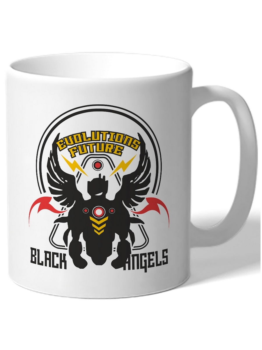 фото Кружка drabs black angels, черный ангел