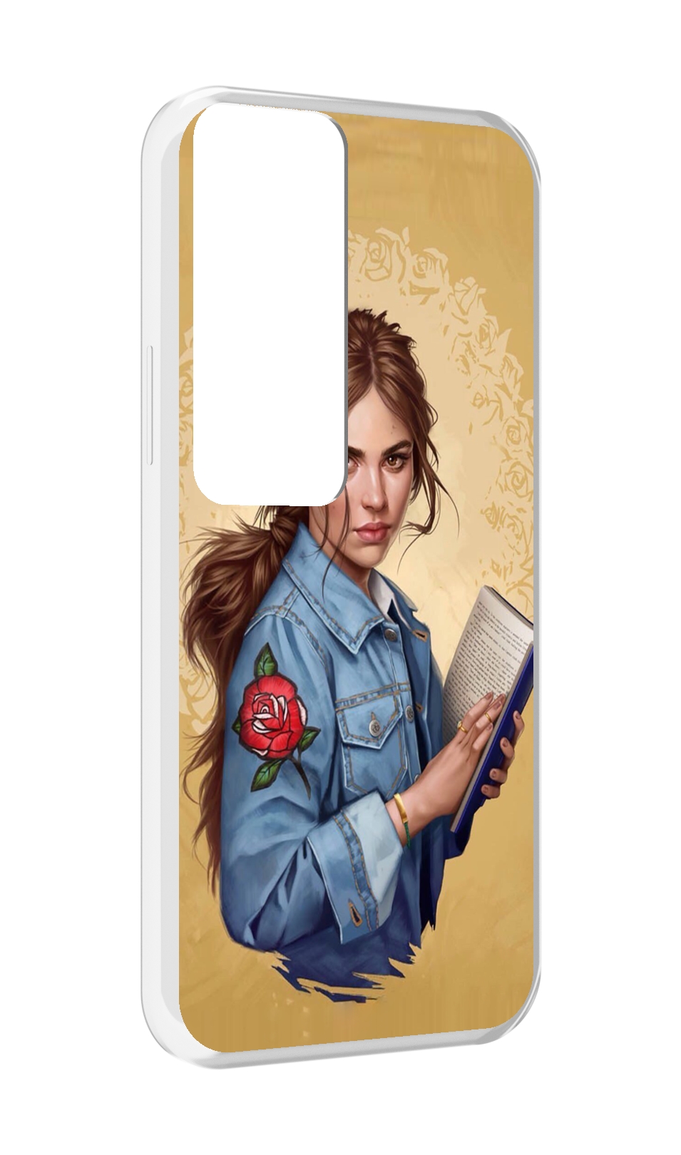 

Чехол MyPads девушка-в-бежевом-фоне для Tecno Pova Neo 2, Прозрачный, Tocco