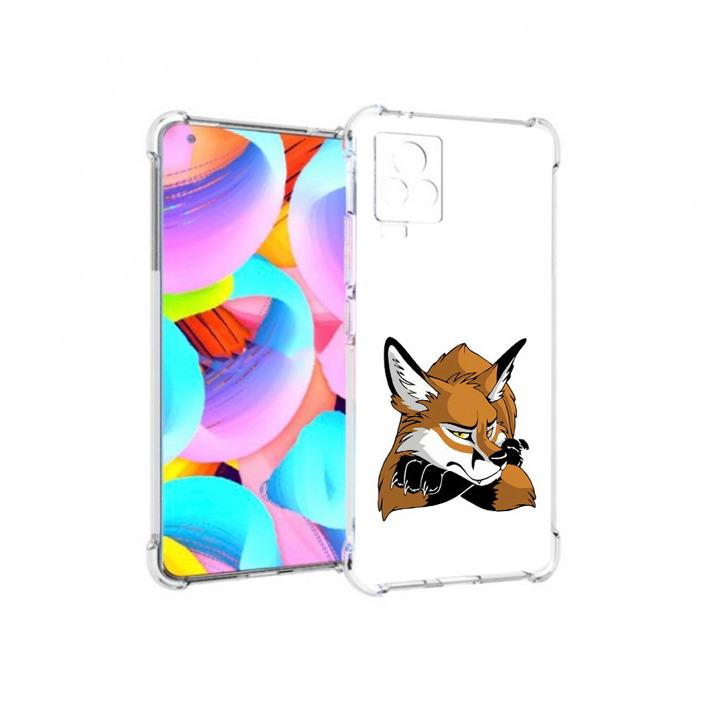 

Чехол MyPads Tocco для Vivo IQOO 7 фокс, Прозрачный, Tocco