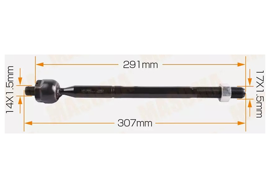 

MR-1650_тяга рулевая! Mazda 3 1.4/1.6/2.0 03>
