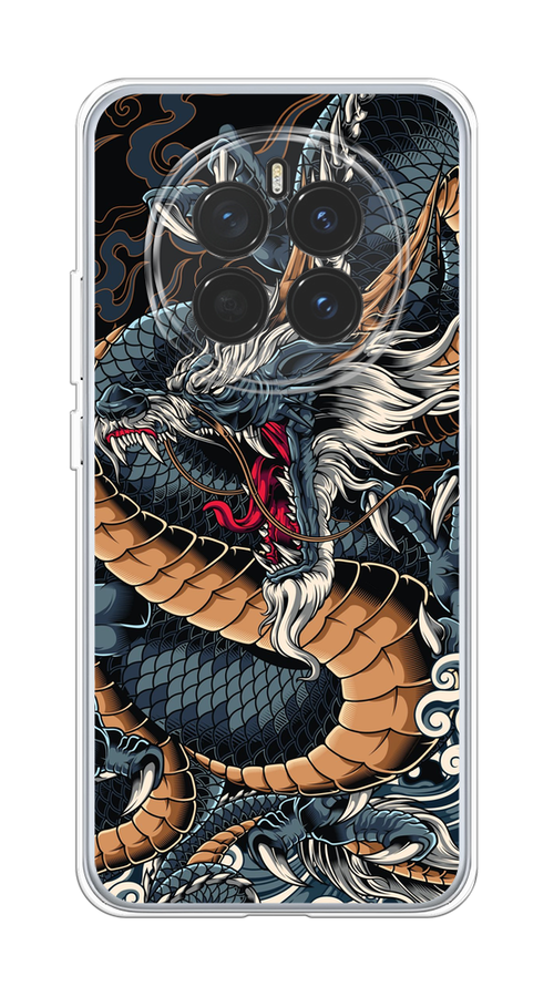 

Чехол на Honor Magic 7 Japanese Dragon, Коричневый;черный;синий, 6125550-1