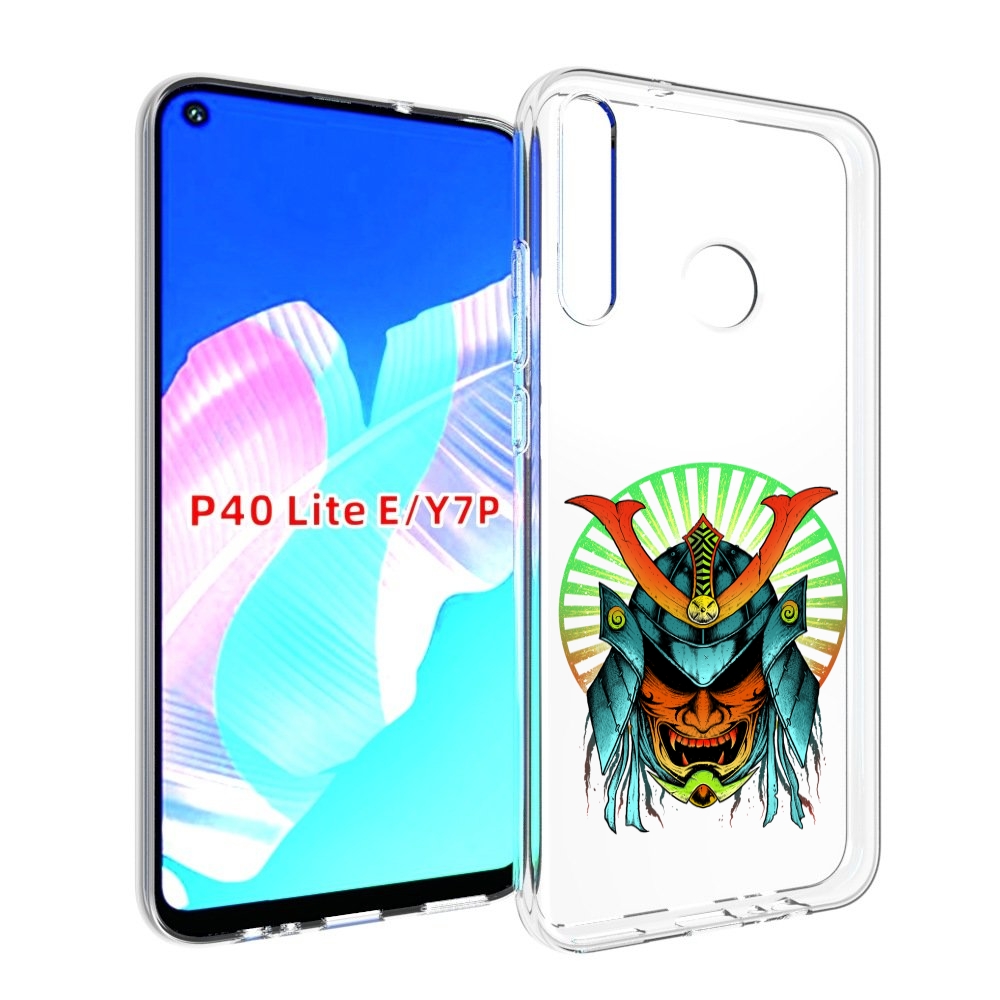 

Чехол бампер MyPads ешимитсу рисунок для Huawei P40 Lite E., Прозрачный, Tocco