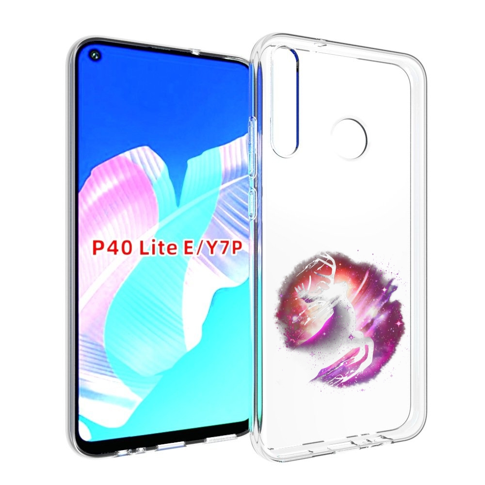 

Чехол бампер MyPads звездный олень для Huawei P40 Lite E., Прозрачный, Tocco