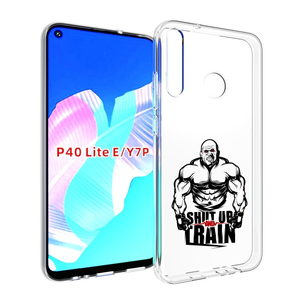 

Чехол бампер MyPads здоровое тело для Huawei P40 Lite E., Прозрачный, Tocco