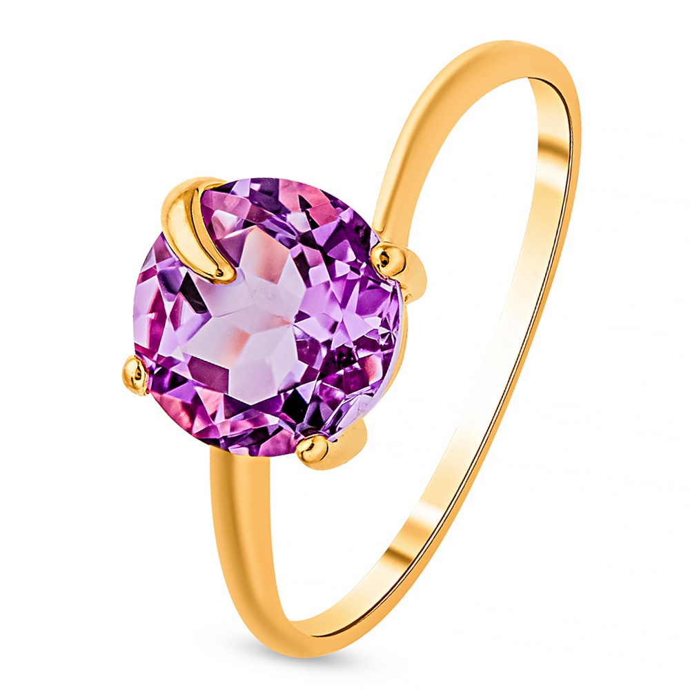 

Кольцо из золота р. , 585Gold 201013664, аметист, 201013664