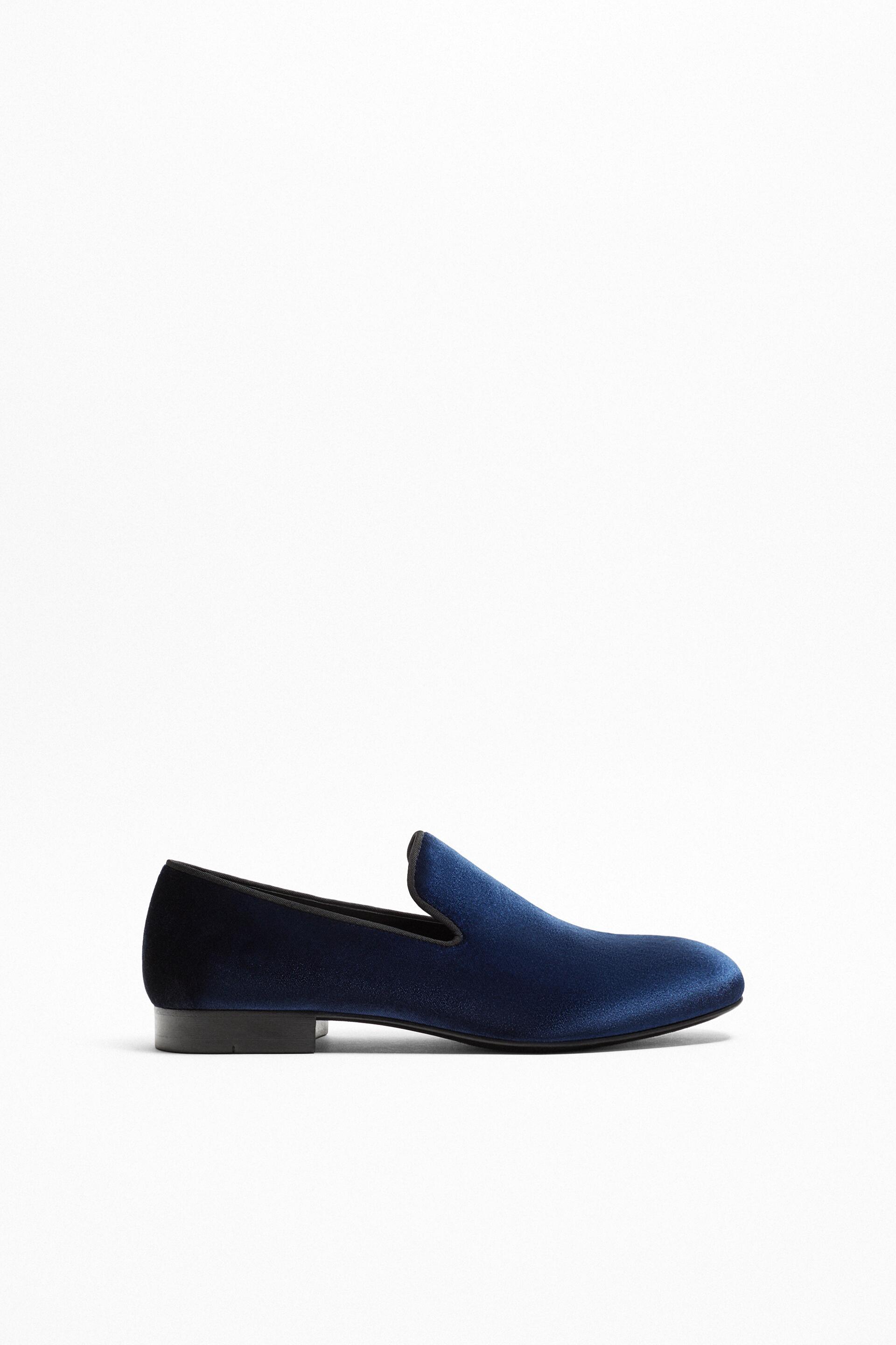 

Слиперы мужские ZARA 206541 синие 39 RU (доставка из-за рубежа), 206541