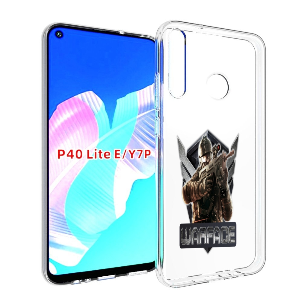 

Чехол бампер MyPads игра про войну для Huawei P40 Lite E., Прозрачный, Tocco